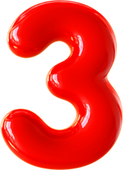 Number 3 Red